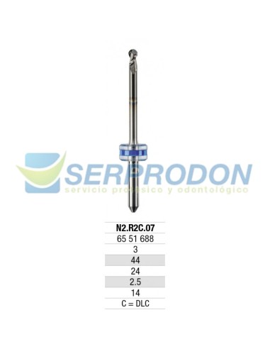 Fresa Cad Cam Sirona in Lab MC X5 Compatible para Composite