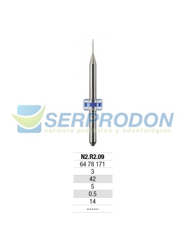 Fresa Cad Cam Sirona in Lab MC X5 Compatible para Composite